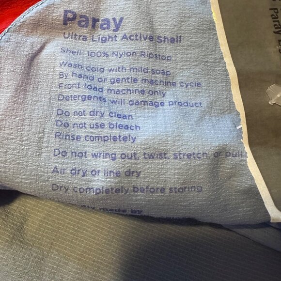 Cotopaxi Paray Lightweight Jacket Size Small Men's Full Zip NWT Pockets $75 Blue - Picture 4 of 10